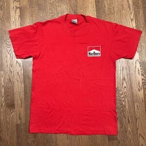 Vintage 90s Marlboro World Champion Racing Team Single Stitch T Shirt Mens Large